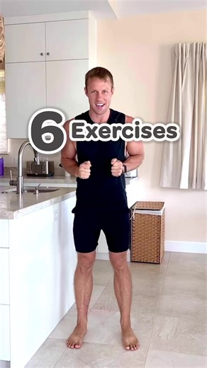 Follow along with me as I instruct on 6 exercises that will get your whole body loosened up! #seniorfitness #athomeworkouts #fitnesstips #fullbodyworkout #fullbodyworkouts #chairexercise #balancetraining | Grow Young Fitness
