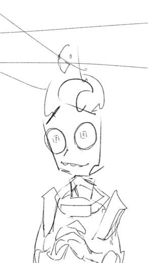 ✨Anó✨ on Instagram: "Reanimated one of my fave scenes in Dark Harvest #invaderzim #zim"