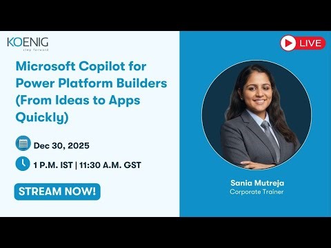 Microsoft Copilot for Power Platform Builders (From Ideas to Apps Quickly)