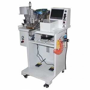 [Hot Item] Automatic Pearl and Nail Riveting Machine Pearl Bead Setting String Machine for Shoes, Bags