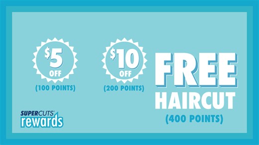 Join Supercuts rewards for promotions and coupons, and earn discounts and free haircuts! ✨ Click to join here - www.supercuts.com/rewards | Supercuts Mequon