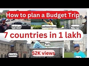 Europe #Budget Trip under 1 lakh from India l Europe tour package from Delhi Travel Tips #subscribe