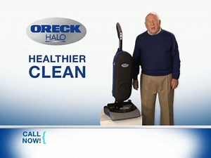 Oreck Halo Vacuum Infomercial/Direct Response