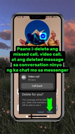 22K views · 282 reactions | Paano i-delete ang missed call, videocall at deleted message history sa convo ninyo ng ka chat mo sa messenger? #Delete #MissedCalls #videocalls #DeletedMessage #history #tutorialvideo | Musbe Reel | Facebook