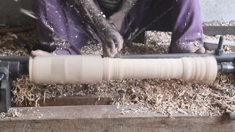 Unbelievable Wood Lathe Creations: Watch the Beautiful Wood Turning Process in Action