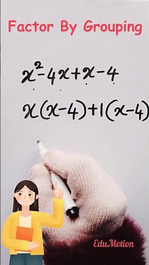 Factor By Grouping #maths #easylearning #mathematics #mathshorts #education #easymaths #mathtricks