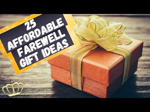 25 Best Farewell Gift Ideas For Colleagues