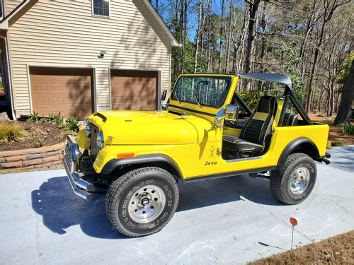 1981 Jeep CJ CJ-7 with HardDoors and Top, Chevy 300HP 350 | eBay