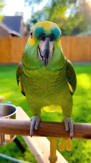 I’m Bilingual… I Just Speak Loud” 😂 Green Parrot’s Savage Comedy Lines