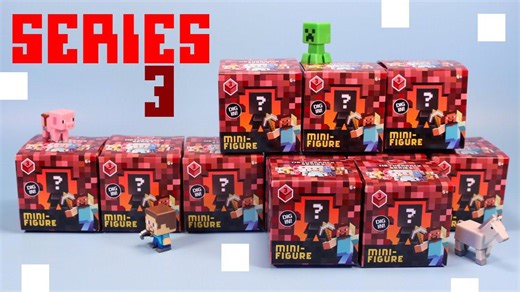 Minecraft Mini-figure Netherrack Series 3 Collection Review & Codes