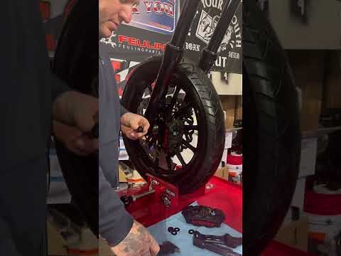 Brembo M4 calipers and Kraus dyna radial mount install