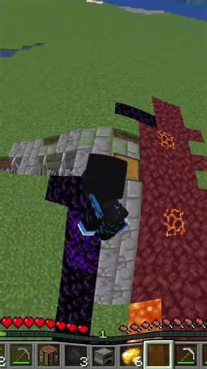 Minecraft but world is super flat #dex #minecraft #minidex #gaming