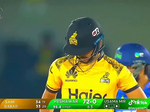 SAIM Ayub's Top Sixes in PSL Highlights