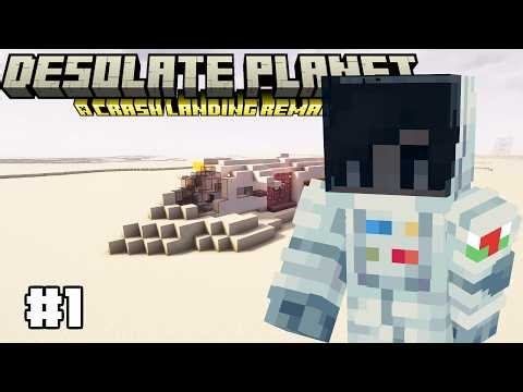 Stranded on a Desolate Planet! | Desolate Planet Modpack Ep1 Vod