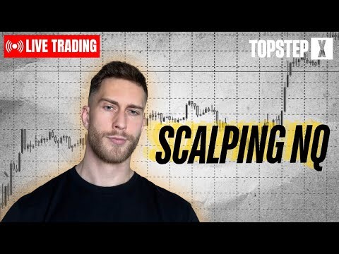 🔴 LIVE NQ: Trading Topstep XFA 50k Funded Account