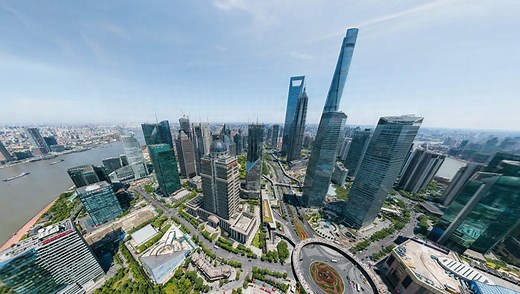 This 195-Billion Pixel Interactive Image of Shanghai is the World's Third Largest Photo