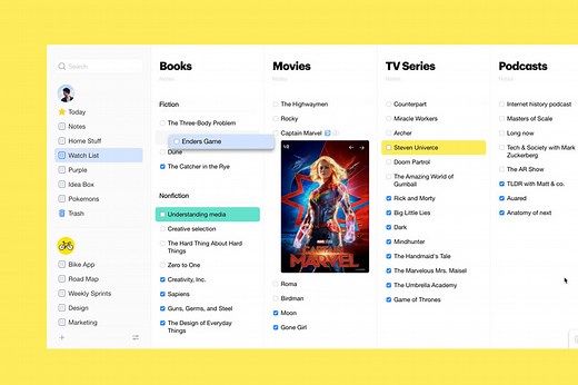 Esta aplicación web gratuita nos permite crear listas para planificar y organizar todo tipo de proyectos