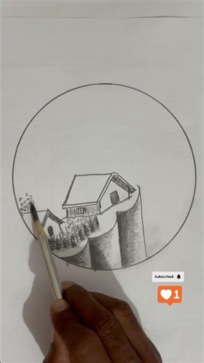 How to draw with a pencil 😊#drawingbeginners #pencildrawing #simpledrawing #art
