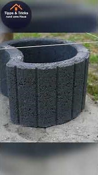 Build a simple foundation for your patio or shed yourself – step-by-step instructions
