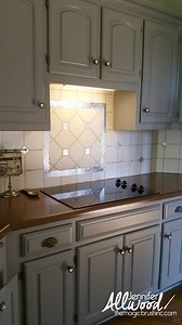 How to Paint Kitchen Tile and Grout - an Easy Kitchen Update