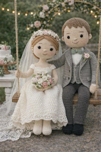 Crochet Bride and Groom Pattern PDF, Wedding Amigurumi Doll Pattern, Bride Groom Crochet Dolls, Wedding Gift Crochet Pattern, Couple Doll Pa - Etsy
