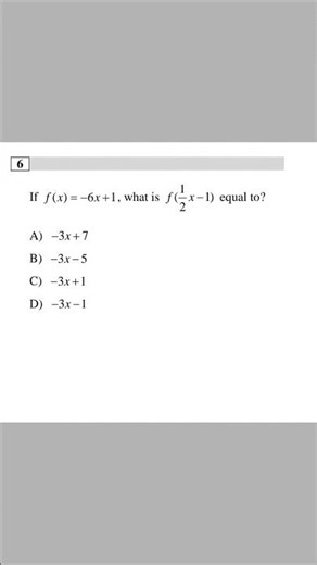 "SAT Math: Function Composition in 30 Seconds!