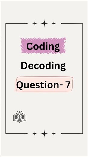 Coding Decoding Question 7 | Edu Pulse With DK📚 #reasoning #studentmotivation #education #trickshots