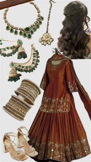 Beautiful weeding outfits ideas ♥️✨️.#explorepage #fashion #Trendy outfits ideas #weeding outfits✨️