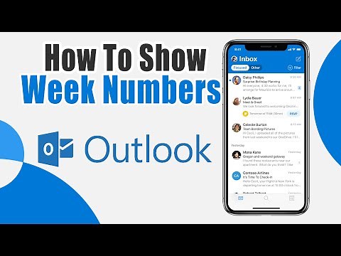 How To Show Week Numbers In Outlook App
