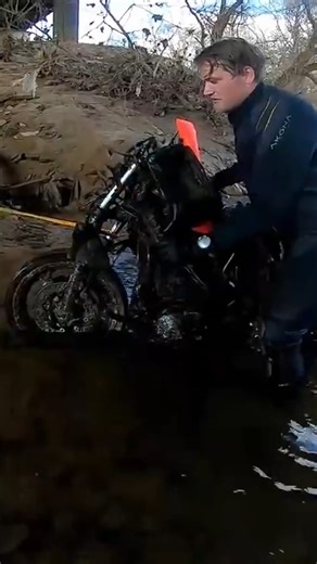 Dumped Motorcycle Found In The River! #motorcycle #scubadiving #stolen #wow | Exploring with the Nug
