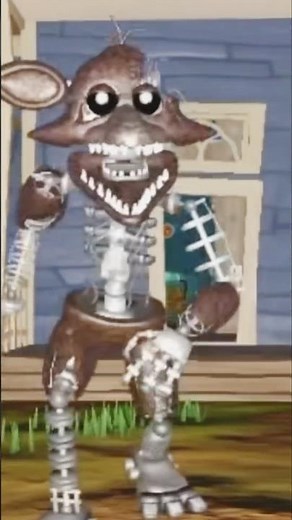 IGNITED FOXY is TOO FAST in Hello Neighbor! ⚡ #fnaf #foxy