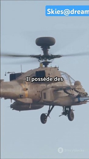 Découvrez la puissance de l'hélicoptère Apache AH-64!!!