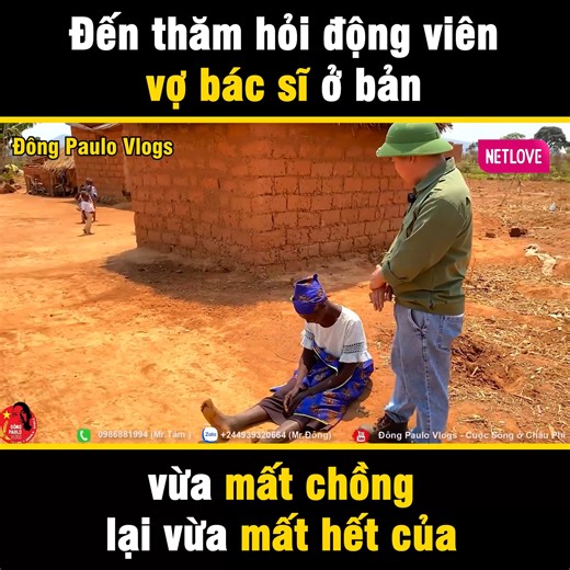 2.3M views · 10K reactions | Bác sĩ bị sốt rét nên không thể qua khỏi, mong bác gái sớm vượt qua cú sốc này  ------ Nguồn: Đông PauLo Vlogs - Cuộc Sống ở Châu Phi Bản quyền được bảo vệ và quản lý bởi MCV Network #MCVNetwork #MCVGroup #MCVMedia #DongPauLo #NWT #DLV #Netbiz #SpeedCouple #TeamChauPhi #QQ | Top Entertainment | Facebook