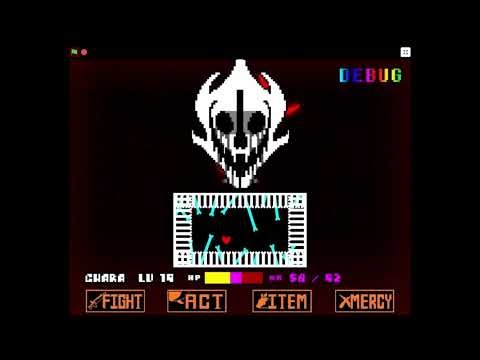 Undertale lethal deal phase 1 and 2 debug mode.
