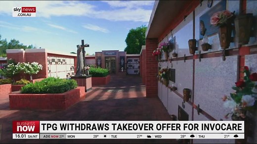 1.4K views · 11 reactions | The takeover of Australia’s largest funeral services business Invocare has finally been put to rest on Monday. Watch the full episode at www.skynews.com.au/flash | Sky News Australia | Facebook