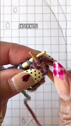 How to knit KFB - knit in front and back of a stitch. #knitting #DreamTrackAI