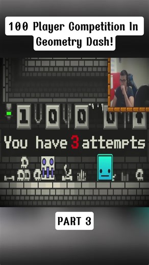 100 Player Competition In Geometry Dash!