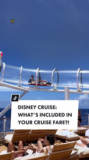 Here is everything that is included on a Disney cruise - endless food and entertainment, fireworks at sea, and so much more await you onboard these magical cruise ships 🚢 when you’re ready to book, send us over an email! #disneycruise #disneycruiseline #disneyvacation