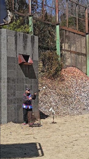 風が強くても撃つ！スキート！ #クレー射撃 #clayshooting