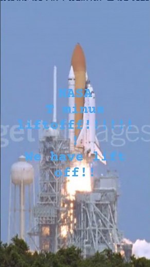 nasa space shuttle lift off