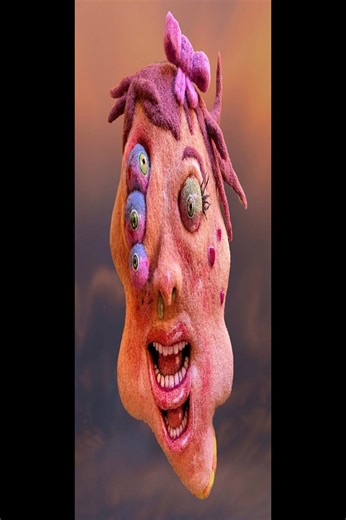 Needle Felted Art That Expresses Overwhelm and Emotion