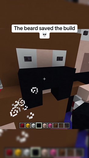 Minecraft Build Battle Funny Moments | The Beard Saved The Build