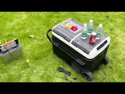 12V Portable Car Fridge 42 Quart(40L) | Elecwish