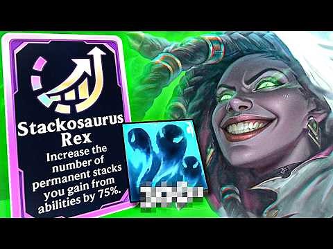 Senna, but I get STACKASAURUS REX and break the SOULS WORLD RECORD