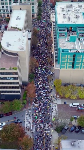 No Kings protest in Asheville, NC (10/18/2025)