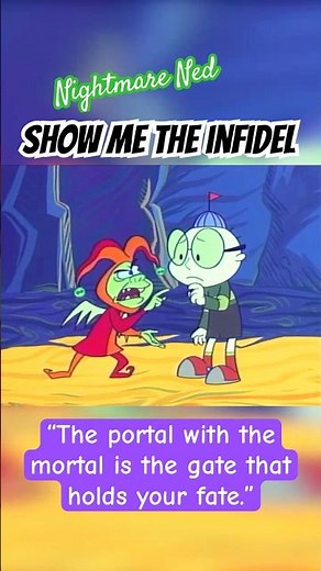 Show Me the Infidel - Lost 90's Cartoon clip #42 Nightmare Ned