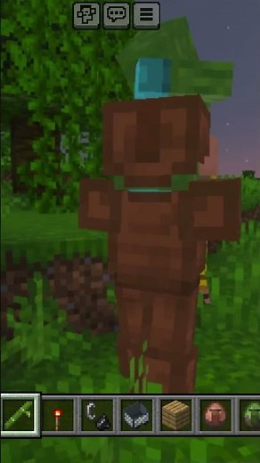 Minecraft on iPhone 13 📱🔥 Ultra Smooth Pocket Edition Gameplay | Viral Shorts 2025