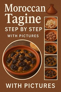 Tagine Moroccan Tagine Step by Step - Etsy Canada