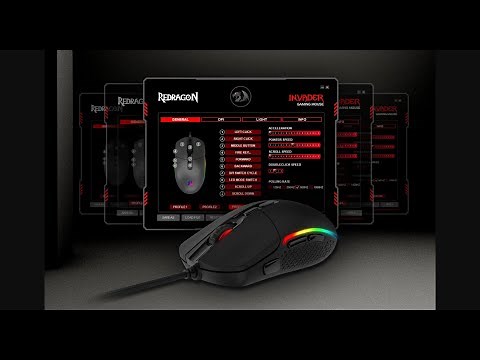 SOFTWARE DA REDRAGON QUE FUNCIONAR EM QUALQUER MOUSE QUE MUDAR DPI,TAXA POLIHATE