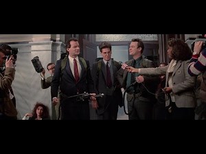 Ghostbusters II (1989) - Courtroom Ghosts Scene (HD) Part 2 👻